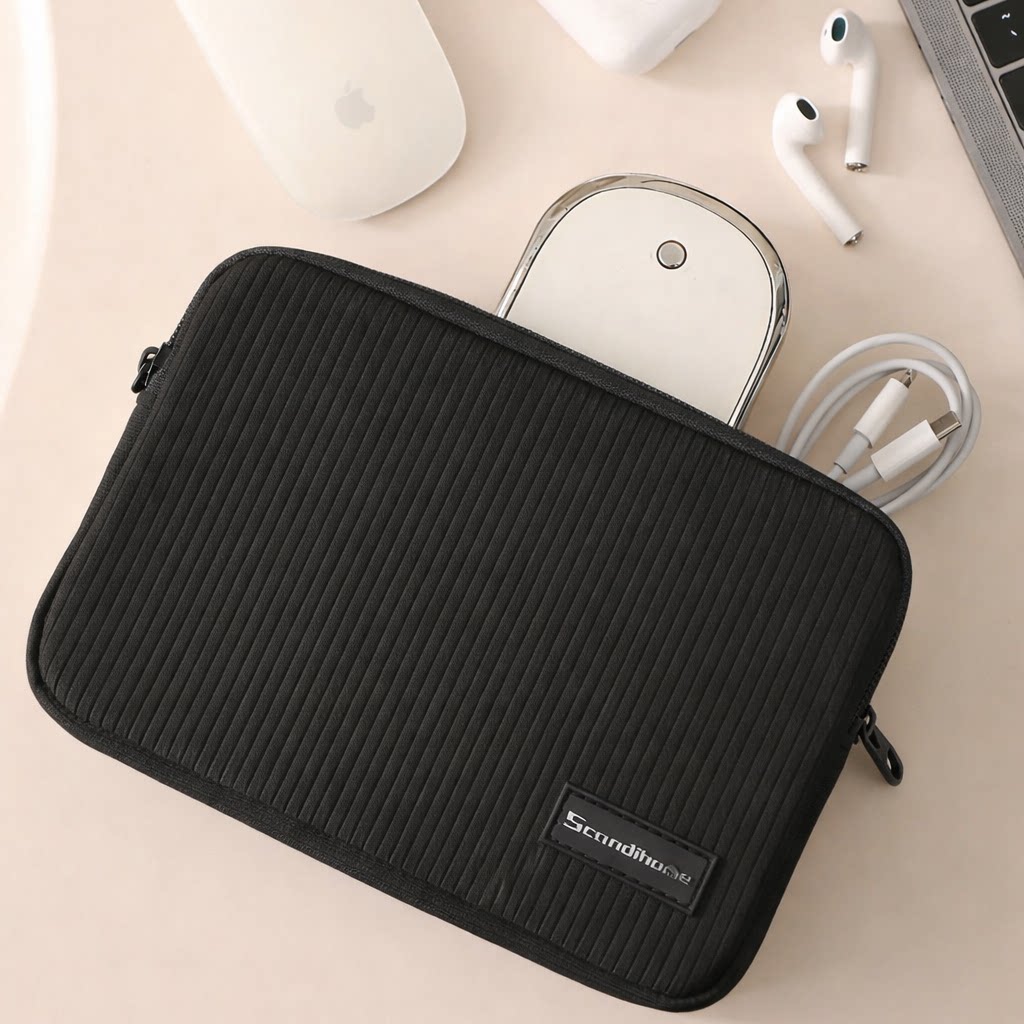 充电宝数据线收纳包数码配件整理包大容量旅行耳机硬盘随身保护套