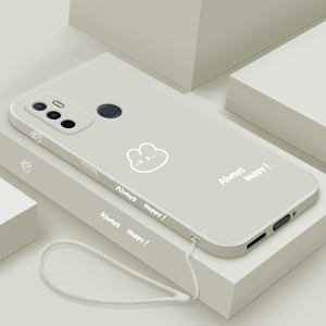 适用于oppoa11手机壳直边液态硅胶A11S新款保护套卡通简约好运熊a11x镜头全包防摔0pp0直边个性创意男女款