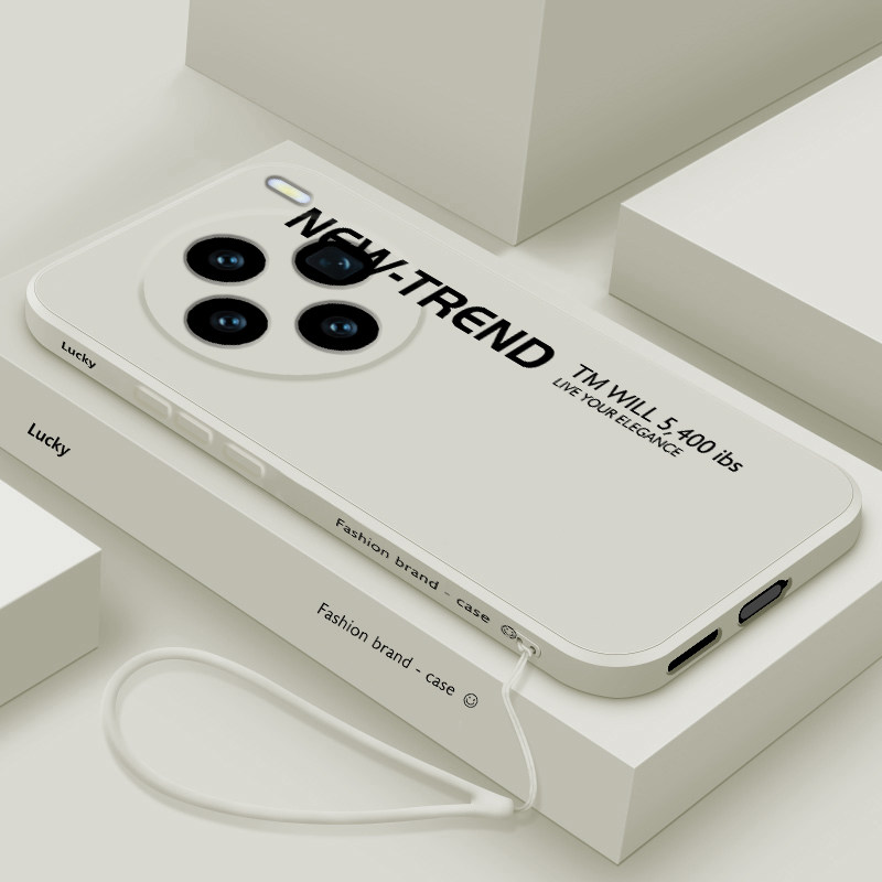 新趋势适用vivox200手机壳新款液态硅胶x200pro迷你全包保护套潮流男款x200promini全包防摔V2405A简约女款