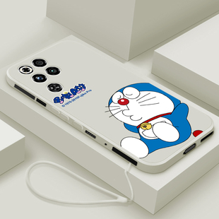 适用努比亚红魔11pro手机壳卡通叮当猫红魔11pro NX809J‌镜头全包防摔 液态硅胶保护套Nubia超薄可爱男女款