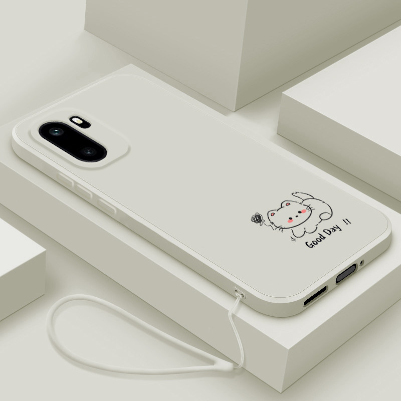 适用一加ACE6手机壳小猫小狗oneplusace6液态硅胶保护套1+ACE6网红超薄可爱男女款PLQ110镜头全包防摔