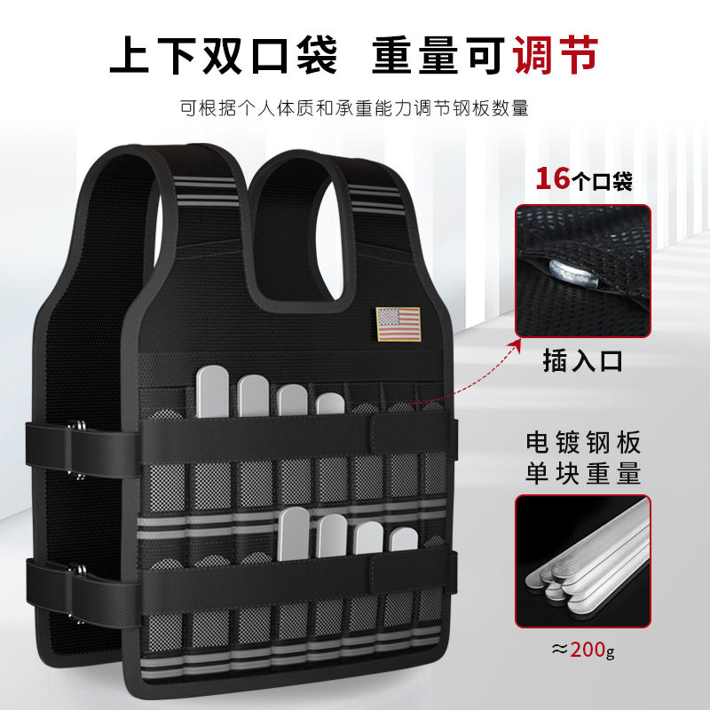 钢板绑腿沙袋负重装备绑