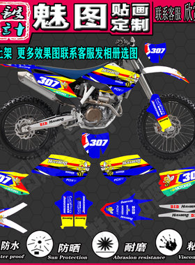 适用14 15 16 TC-FC TE-FE 250 300 350 400 450 车贴画贴花贴纸