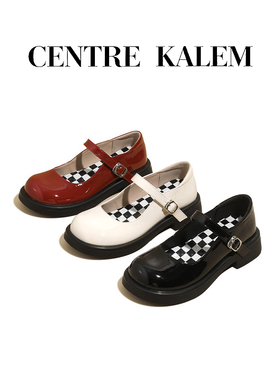 【CENTREKALEM鞋履】英伦风玛丽珍鞋女2026春秋学院风小皮鞋单鞋
