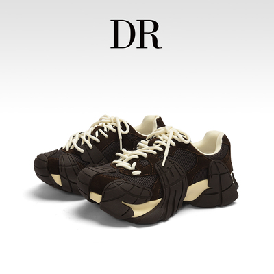 超火八爪鱼老爹鞋撞色增高运动鞋