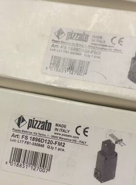 全新二手都有销售现货议价FS 1896D120-FM2安全开关PIZZATO