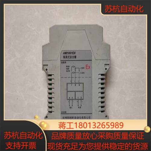 和利时安全栅AM1061Ex输入Pt100热电阻量程自己