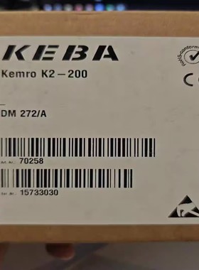 科霸KEBA注塑机控制器模块 DM272/A 全新库存现货
