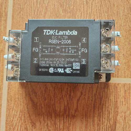 TDK-Lambda电源滤波器RSEN-2006 单相单级6