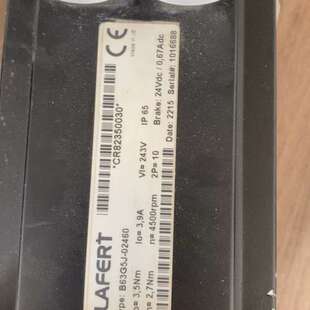 参 02460 LAFERT拉法特伺服电机 型号B63G5J