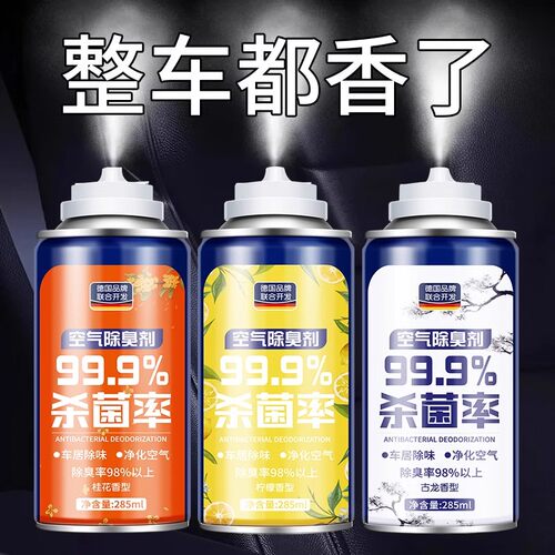 车内除异味车用去除异味除臭净化器杀菌剂汽车空调空气清新剂神器