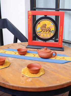 南京云锦手工织造时来运转送礼