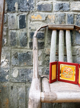 南京祥云全手工云锦摆台