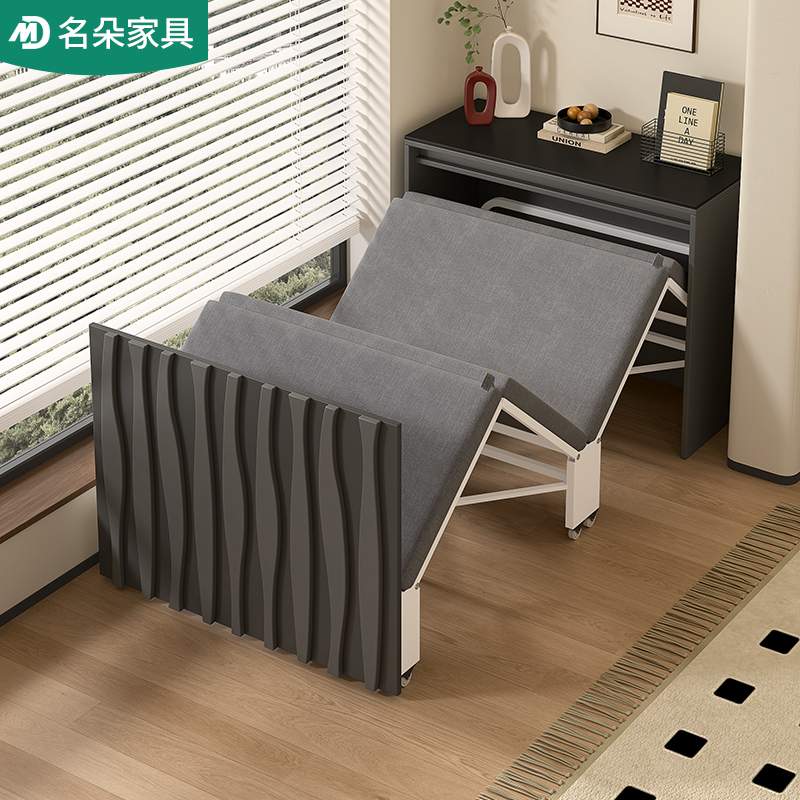实木午休折叠床伸缩隐形床家用