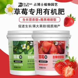 草莓专用有机肥料高磷钾肥草莓盆栽开花结果缓释肥复合化肥水溶肥