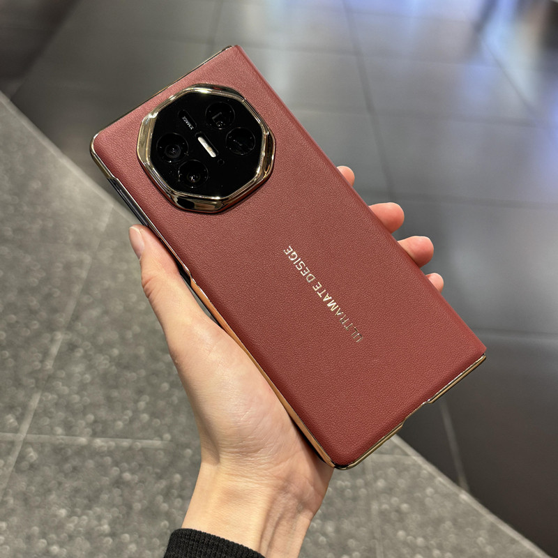 一体智能翻盖式适用华为matex5秒变XT非凡大师手机壳新款电镀x5典藏版折叠屏保护套x3皮套高档创意个性男外壳