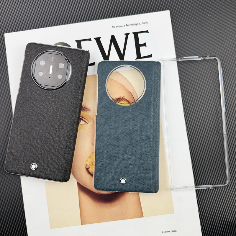 抗指纹中轴保护matex6手机壳适用华为折叠屏Matex5典藏版保护套中轴磁吸背壳X3透明素皮高档商务创意简约外壳