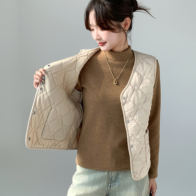 包邮新款羽绒棉马甲女士秋冬季