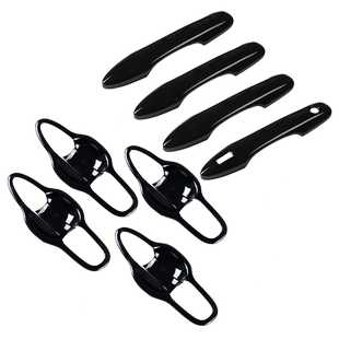 18-24款八代凯美瑞专用门碗拉手装饰贴九代车门把手改装保护配件