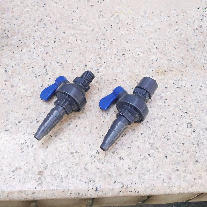 考克阀 upvc塑料取样阀门 氧气阀接嘴耐腐蚀 取水滴液配小接头