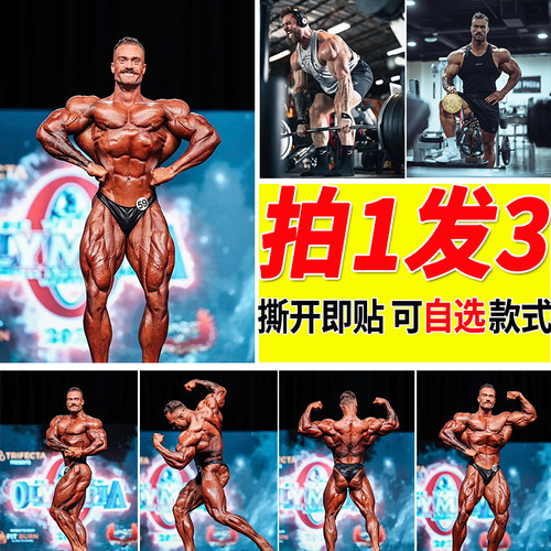 克里斯海报自粘壁纸卧室装饰画