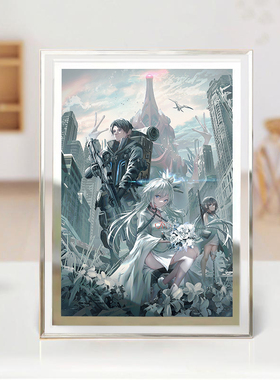 星之终途Stella of The End水晶玻璃相框二次元游戏周边摆台摆件