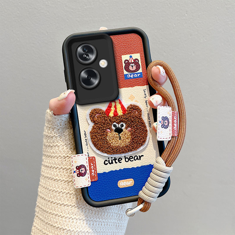 趣味可爱刺绣立体情侣