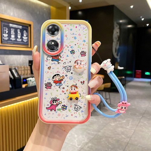 OPPOA38-4G硅胶可爱卡通公仔软壳