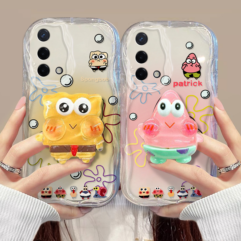 OPPOA93硅胶可爱支架奶油壳