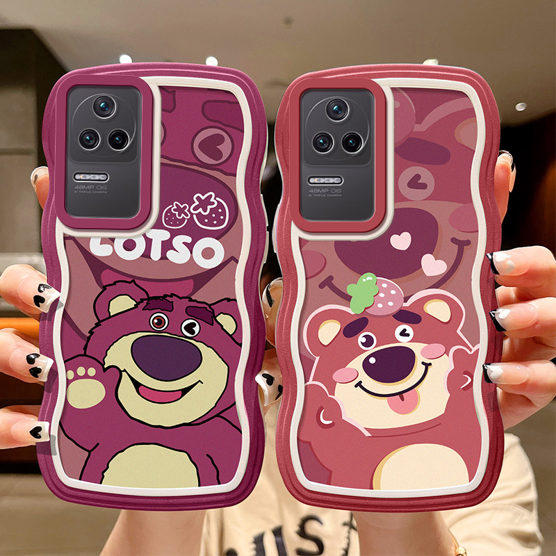 适用红米K50Pro手机壳简约时尚redmi k50保护套ins风可爱少女k5opro日韩网红hongmi卡通潮男女k50pr0硅胶波浪