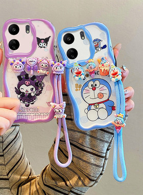 适用小米POCOC65手机壳卡通潮少女全包防摔创意搞怪立体可爱保护壳