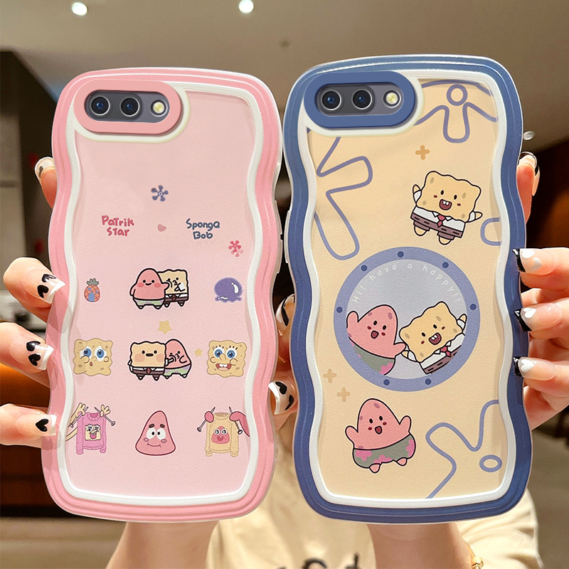 适用于OPPOA5手机壳卡通搞怪新款PBAM00海绵宝宝opopa5个性创意硅胶0pp0a3s保护套ins风oopoa5全包防摔oppia5