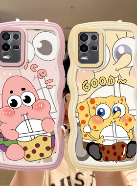 适用OPPO K9X手机壳简约女学生PGCM10海绵宝宝oopok9x保护套ins风0pp0k9x软硅胶oppik9x可爱卡通opopk9x时尚
