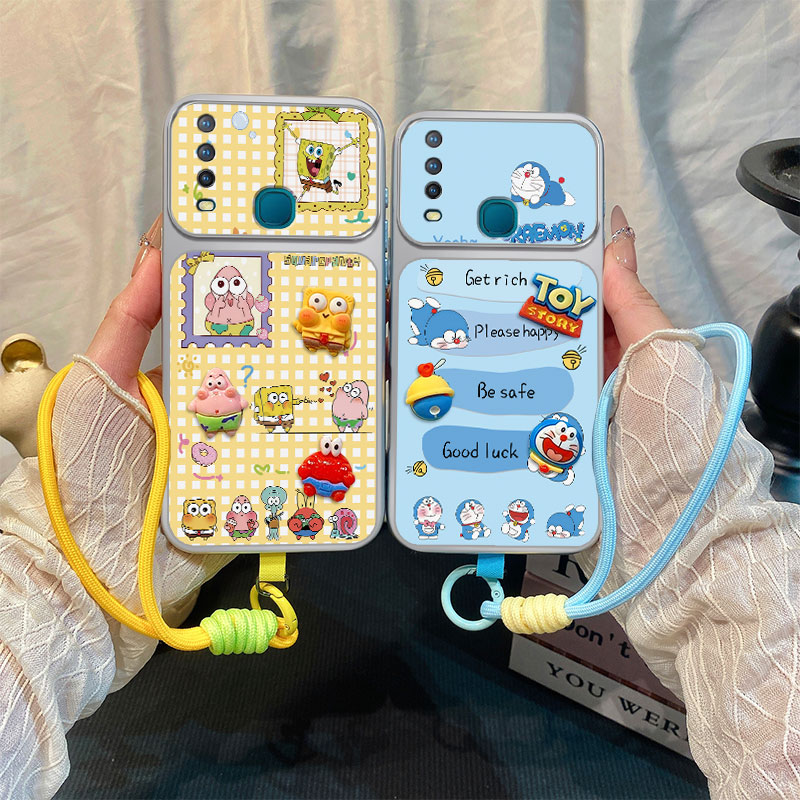 可爱卡通硅胶vivoy17手机壳