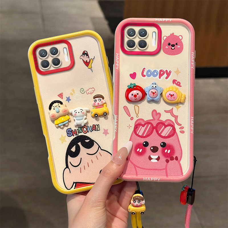 适用OPPO A93 4G手机壳时尚少女ooppa93个性动漫海狸a93oppo卡通搞怪男女opop a93 4g可爱保护套oppi蜡笔小新