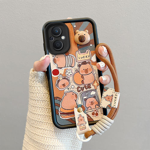 卡通可爱煤球立体带手绳