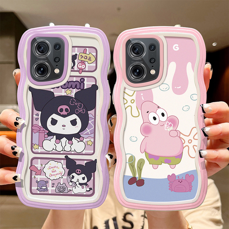 适用于OPPO FINDX5手机壳个性卡通少女PFFM10日韩可爱女opop findx5pro保护套PFEM10时尚学生oopp flndx5搞怪