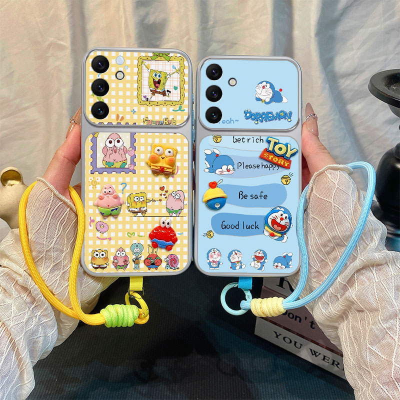 可爱卡通硅胶三星a16手机壳