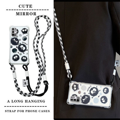 适用红米Note10 5G手机壳卡通搞怪男女redmi Note10T 5G国际版保护套nite10创意斜跨绳子nota10t可爱日韩女