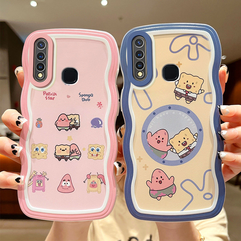 适用vivo y5s手机壳卡通简约新款vlvoy5s彩绘情侣viviy5s网红可爱少女