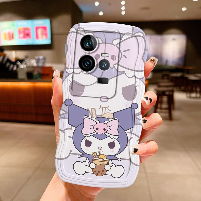 适用vivo iQOO11手机壳给卡通新款iqoo11por网红可爱女V2243A海绵宝宝iq0011pro保护套ins风简约iqqo11硅胶潮