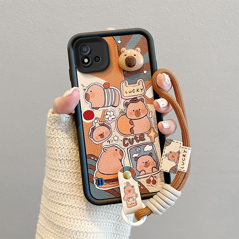 卡通可爱煤球立体带手绳