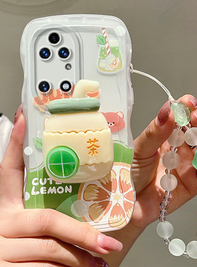 适用于华为P50pro手机壳个性小清新潮女p5opro网红可爱女生JAD-AL50日韩支架huawei p50保护套ins风ABR-AL00