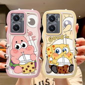 适用VIVO Y77E手机壳卡通全包防摔V2166BA个性 日韩可爱少女vlvoy77保护套ins风V2219A海绵宝宝viviy77e软硅胶