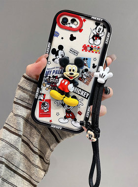 库洛米适用苹果6手机壳米奇iphone6plus时尚男女pg6s叮当ihpone6sPlus卡通可爱女apple美乐蒂iphome6新款手绳