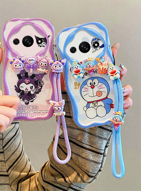 适用小米POCOC61手机壳卡通潮少女全包防摔创意搞怪立体可爱保护壳