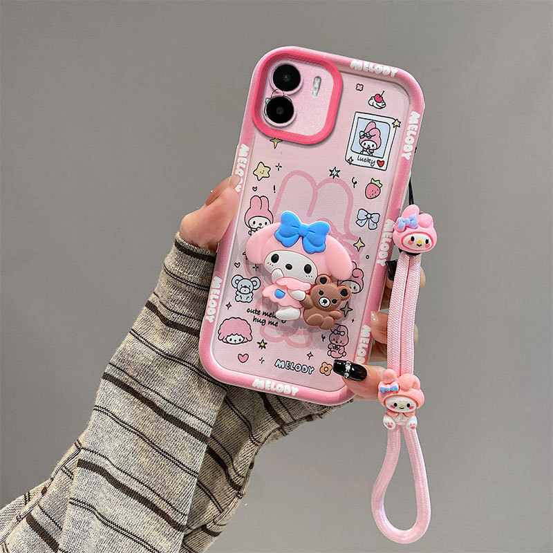 Redmi xiaomi卡通硅胶库洛米米奇外壳