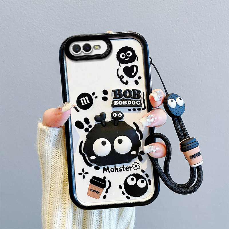 适用OPPOK1硅胶卡通可爱