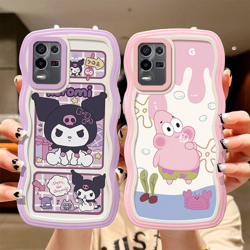 适用OPPO K9X手机壳时尚潮女新款PGCM10个性硅胶0pp0k9x简约波浪少女心opopk9x5g卡通可爱k9x软壳ins风多米诺