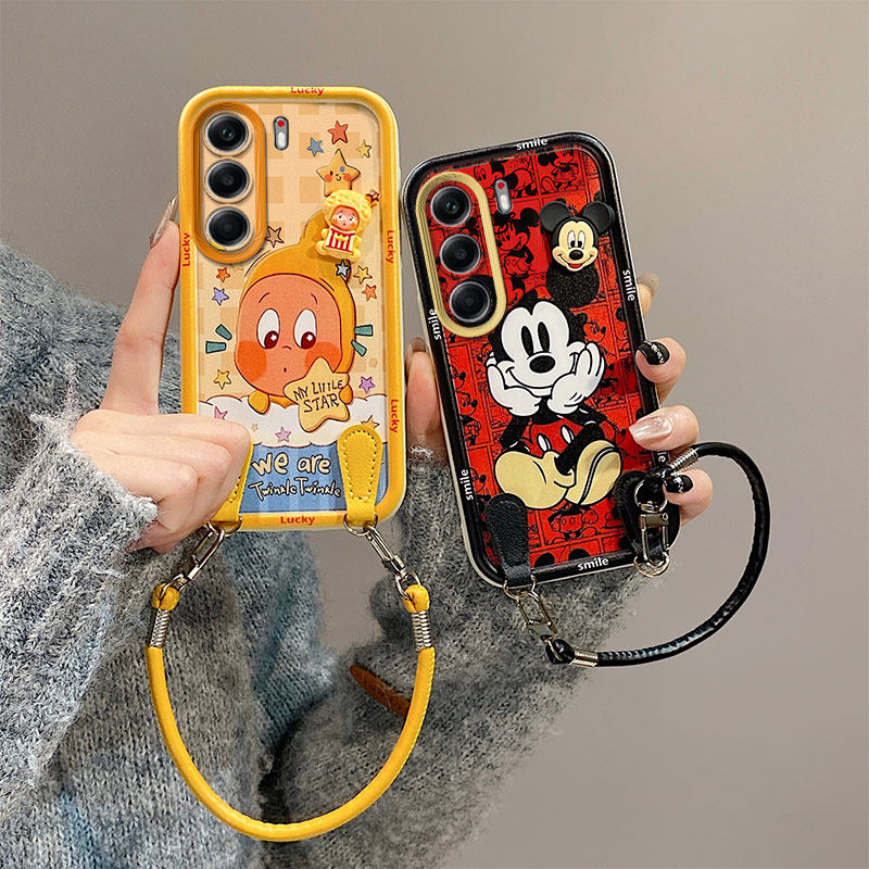 3D卡通立体米奇库洛米星星保护套